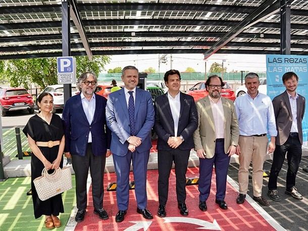Las Rozas inaugura su primera Área de Movilidad Multimodal con carga eléctrica y aparcamientos seguros