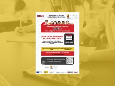 Campamento digital gratuito para niños en Robledo de Chavela