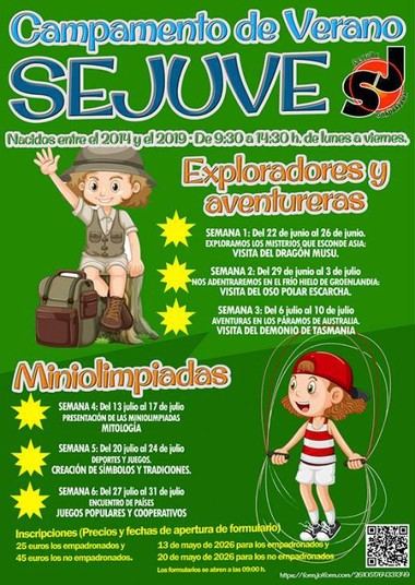Campamentos de verano: exploración, deportes y robótica para jóvenes en Guadarrama