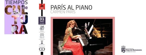 Carmen París cerrará 'Tiempos de Cultura' en Hoyo de Manzanares este sábado
