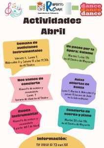 Actividades gratuitas en la Escuela de Colmenarejo durante abril