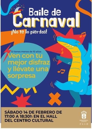 Carnaval infantil en Moralzarzal con baile y teatro familiar