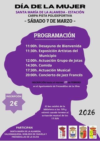 Fiesta del Día de la Mujer en Santa María de la Alameda