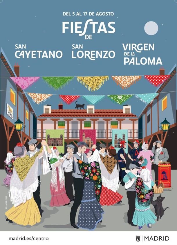 Fiestas en Centro: Celebración a la Virgen de la Paloma se acerca