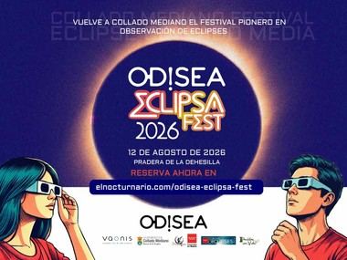 Collado Mediano se prepara para el Odisea Eclipsa Fest 2026, la cita astronómica del año