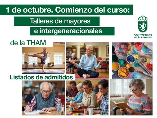 Inician talleres intergeneracionales para mayores en Alpedrete