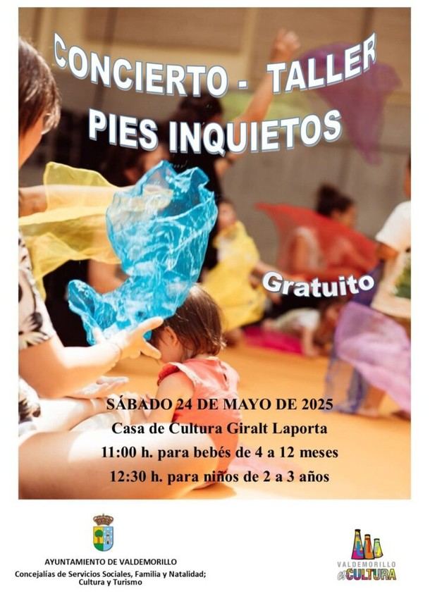 Concierto-taller para bebés y niños este sábado en el Auditorio