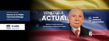 Conferencia sobre la situación actual de Venezuela en Hoyo de Manzanares