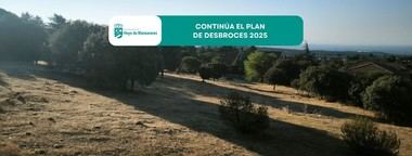 Avanza el Plan de Desbroce 2025 en Hoyo de Manzanares