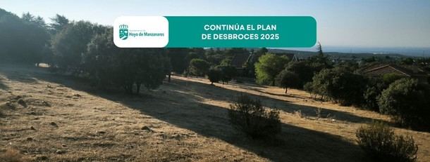 Avanza el Plan de Desbroce 2025 en Hoyo de Manzanares