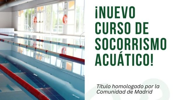 Abren inscripciones para curso de socorrismo acuático en Galapagar