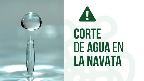 Corte de agua programado en La Navata el 21 de agosto