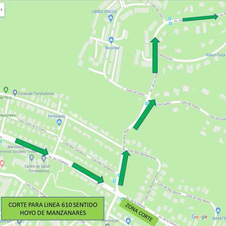 Corte de tráfico programado en la Avda. de la Dehesa por mantenimiento