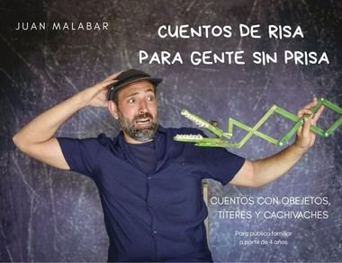 Cuentacuentos de risas con Juan Malabar en la Biblioteca de Moralzarzal