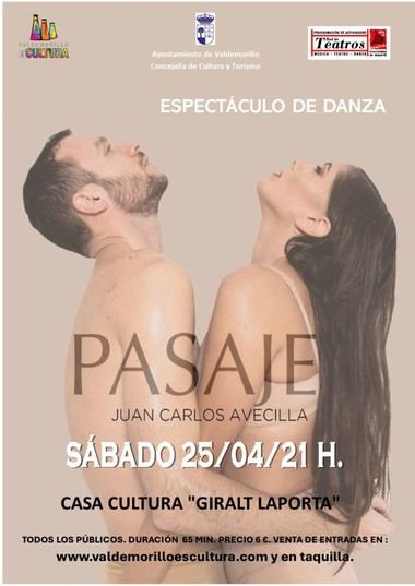 Danza flamenca 'Pasaje' este sábado en la Giralt Laporta