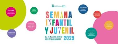 Hoyo de Manzanares organiza la Semana Infantil y Juvenil con actividades gratuitas del 25 al 29 de agosto