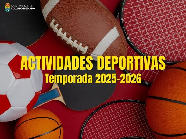 Inscripciones abiertas para actividades deportivas 2025-2026 en Collado Mediano