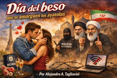 Día del beso, que se amarguen los ayatolas
