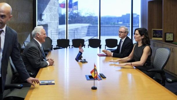 Díaz Ayuso presenta en Texas las políticas de vivienda de Madrid como modelo a seguir