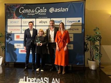 Las Rozas recibe el Premio Aslan por su avance en transformación digital pública