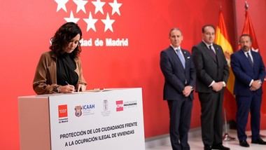 Díaz Ayuso ofrece asesoría legal gratuita a víctimas de ocupación ilegal de viviendas