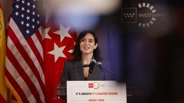 Díaz Ayuso presenta en Nueva York proyectos clave para atraer inversión a Madrid