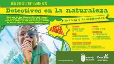 Aula Medioambiental lanza programa de exploración natural para niños en septiembre