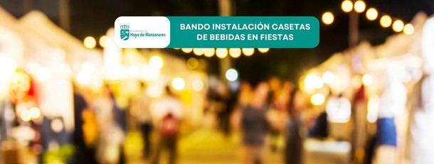 Plazo abierto para solicitar casetas de bebidas en Fiestas Patronales 2025