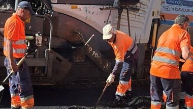 Galapagar comienza el asfaltado de la Navata tras mejoras en servicios básicos