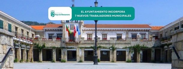 Hoyo de Manzanares emplea a siete desempleados de larga duración