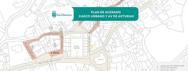 Hoyo de Manzanares inicia proyecto de renovación de aceras en el municipio