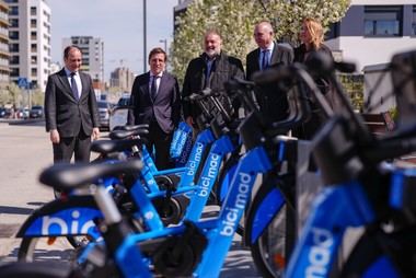 Madrid amplía Bicimad con 20 nuevas estaciones en seis distritos