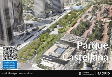 Ayuntamiento de Madrid reparte 10.000 dípticos sobre el Parque Castellana