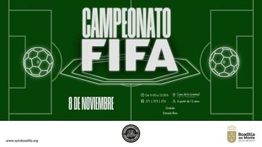 Campeonato FIFA el 8 de noviembre en la Casa de la Juventud