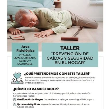 Taller de prevención de caídas para mayores en Torrelodones