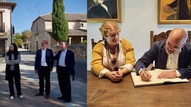El delegado del Gobierno recorre Pezuela de las Torres y Olmeda de las Fuentes