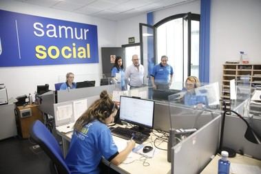 SAMUR Social abrirá un refugio diario para personas sin hogar hasta el 31 de agosto
