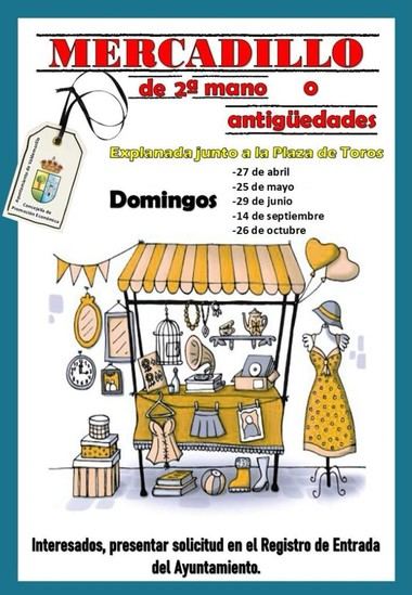 Valdemorillo lanza su mercado de antigüedades el 27 de abril