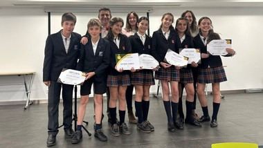 Ganadores del II Torneo de Oratoria Escolar en Galapagar