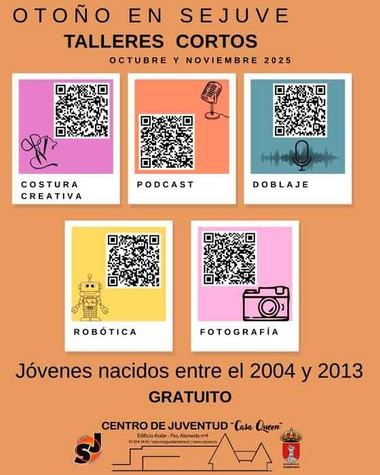 Talleres de otoño para jóvenes en Guadarrama comienzan pronto