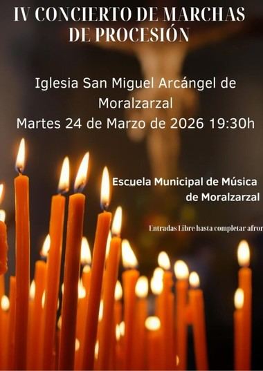 Moralzarzal acoge el IV Concierto de Marchas de Procesión de la Escuela de Música