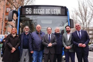La línea 56 de EMT Madrid se extiende hasta Numancia, mejorando conexiones y reduciendo trasbordos