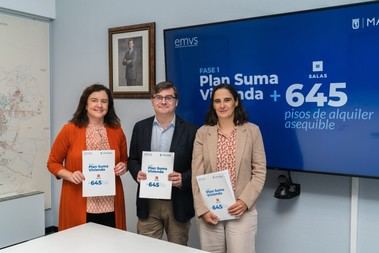 EMVS y Salas adjudican 645 viviendas de alquiler asequible en Madrid
