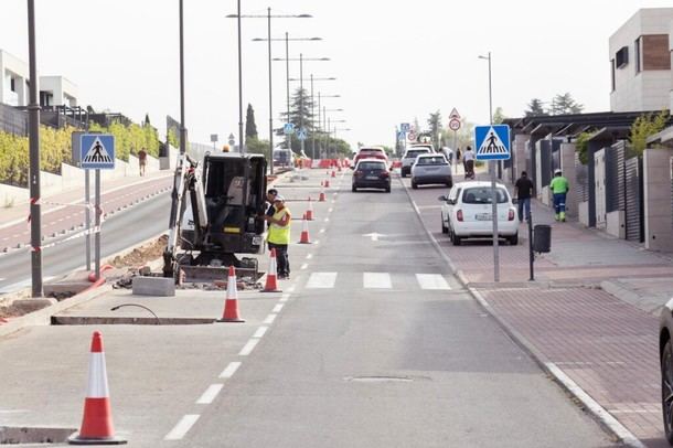 Inician obras para mejorar la calle Méndez Núñez en Cortijo Sur