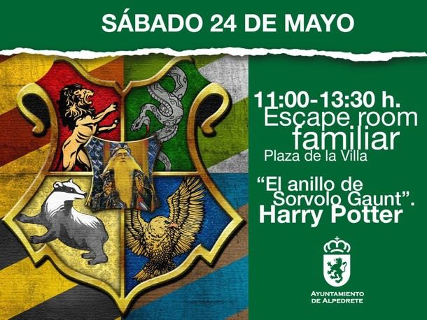 Escape room familiar de Harry Potter en Alpedrete