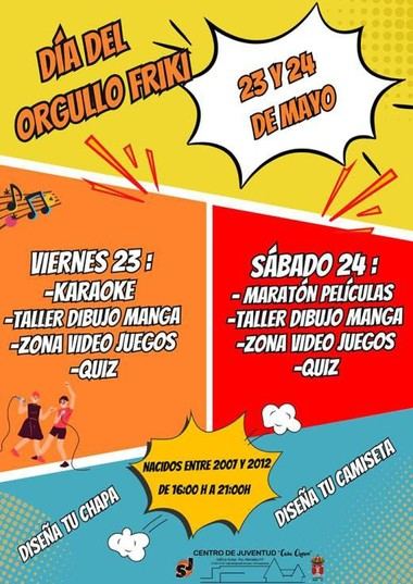 Actividades para celebrar el Día del Orgullo Friki en Guadarrama este fin de semana