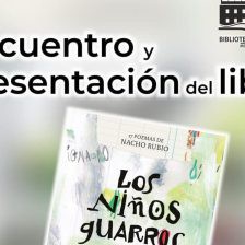 Presentación del libro de Nacho Rubio en la Biblioteca de Moralzarzal este jueves