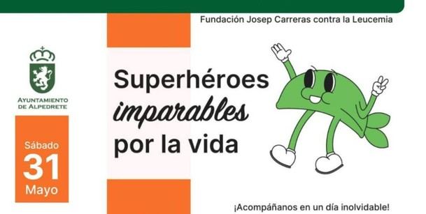 Alpedrete celebra un evento benéfico contra la leucemia este fin de semana