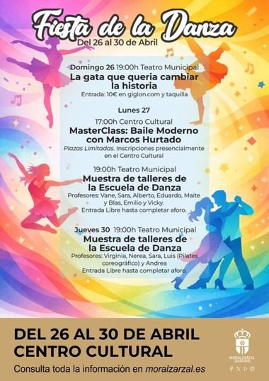 Moralzarzal celebra la Fiesta de la Danza del 26 al 30 de abril