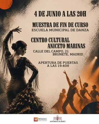 Espectáculo de fin de curso en la Escuela Municipal de Danza